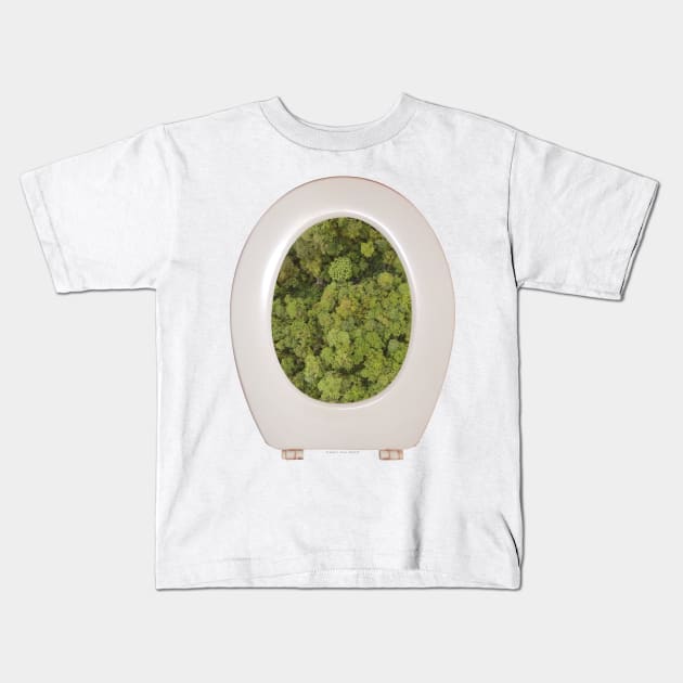 Water Closet 01. Kids T-Shirt by JulianFJones01